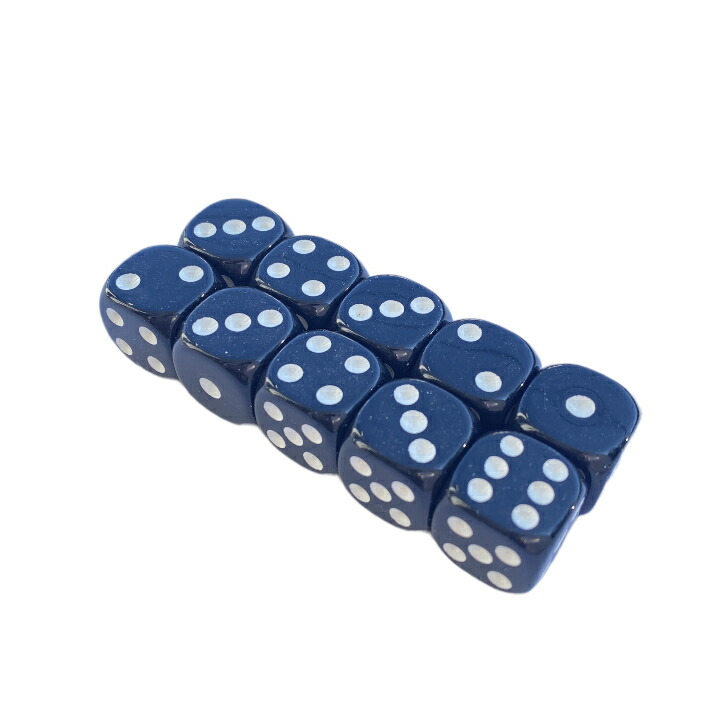 楽天市場】サイコロ 10個 セット 10色 カラフル さいころ ダイス 6面