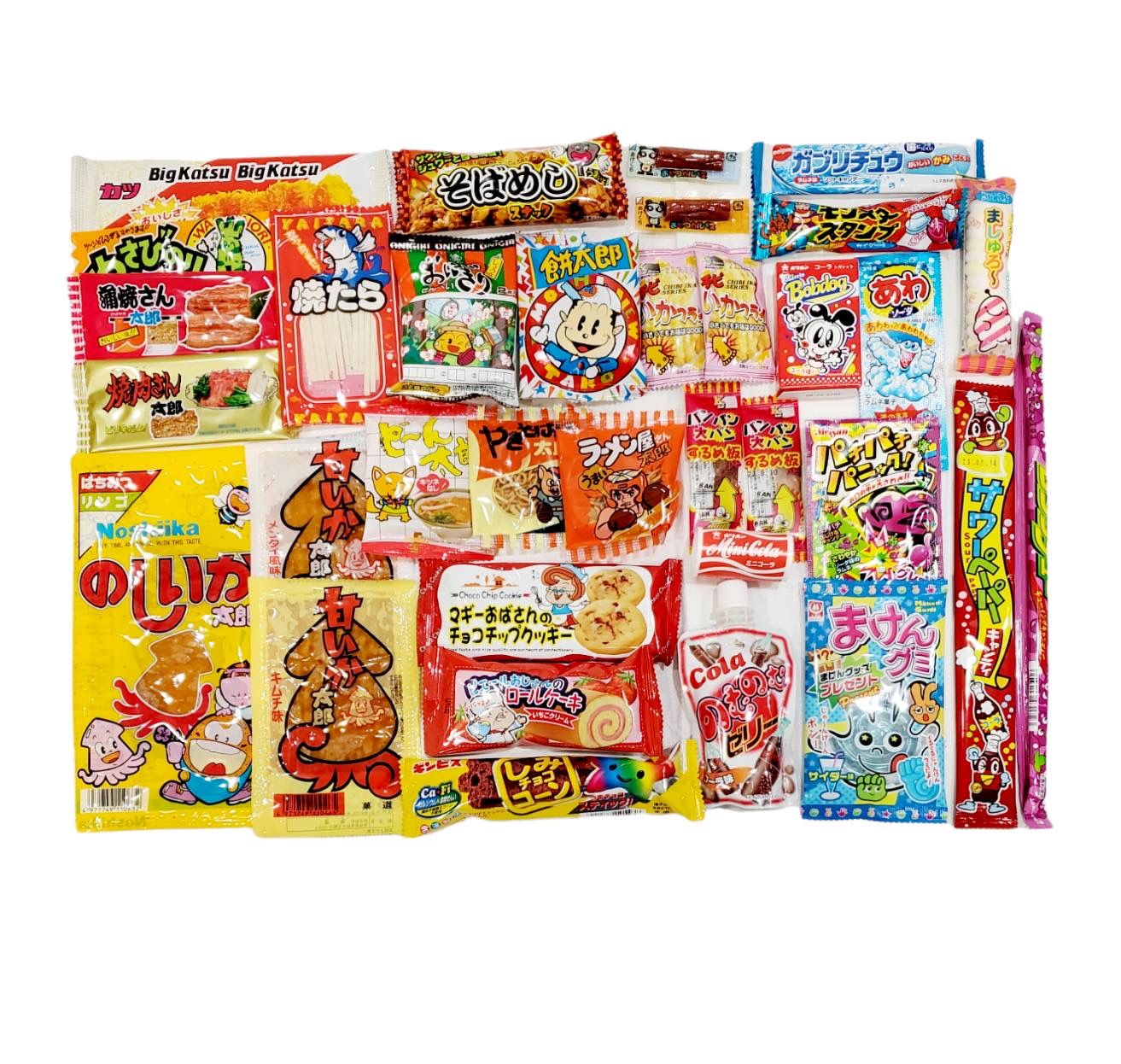 楽天市場】駄菓子詰め合わせ Fセット 人気のビッグカツなど38個入り お出かけ お家で駄菓子屋さん 子ども会 おやつ ギフト お土産 運動会 日本の お菓子 贈り物 ばらまき プレゼント 大人買い まとめ買い ハロウィン : とくする兵衛