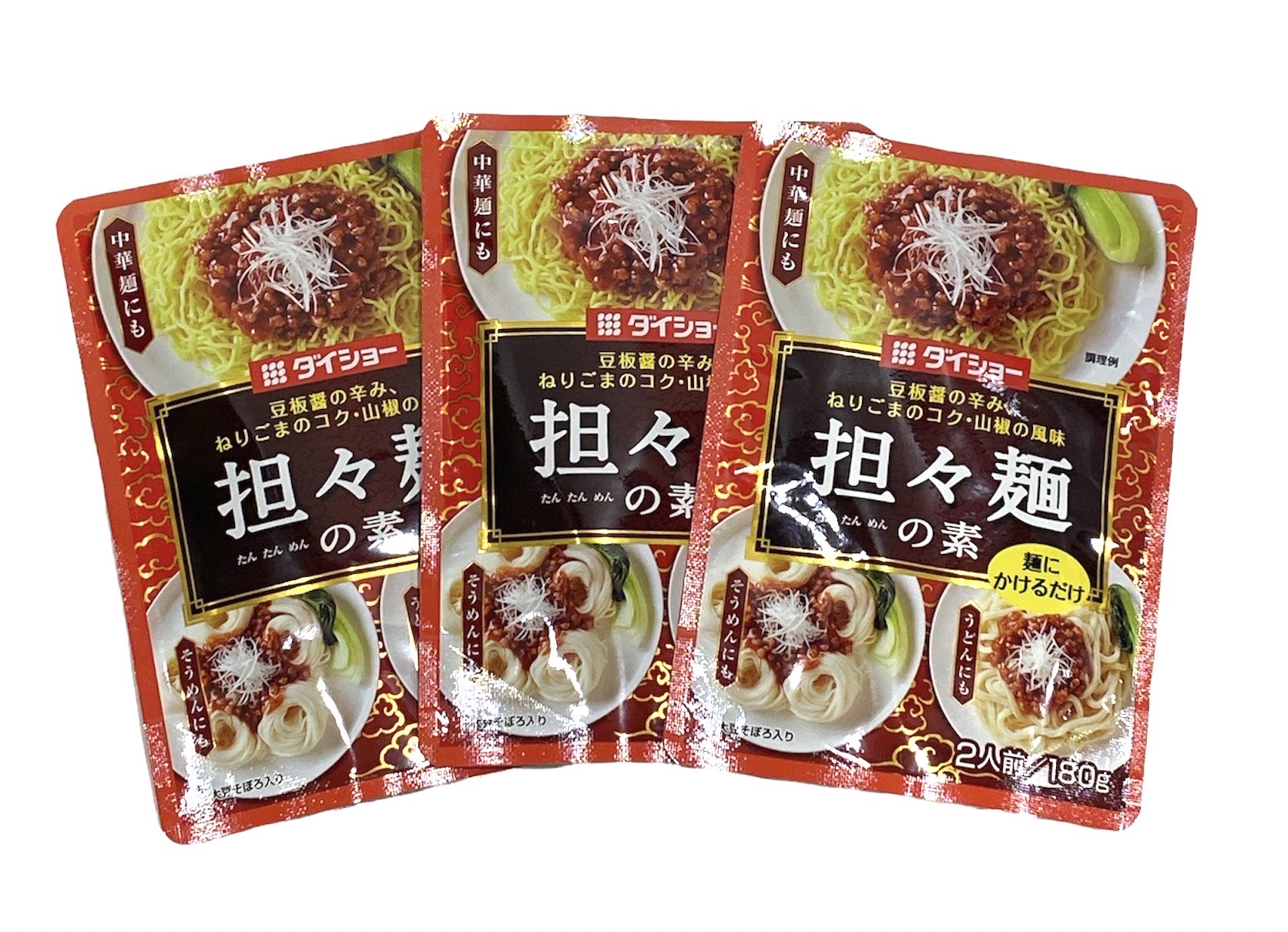 市場 ダイショー 180ｇ×3袋 の素 担々麺 2人前