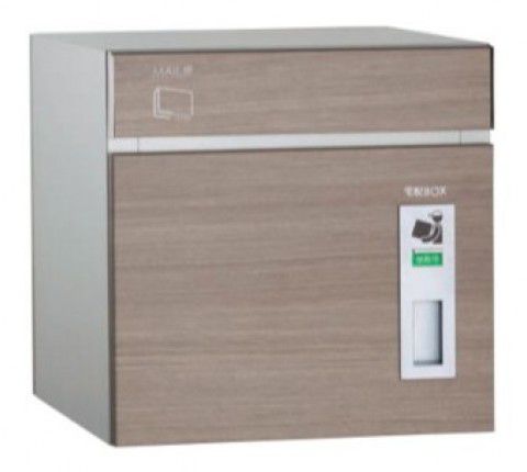 宅配ポスト 郵便受けCOLDIA コルディア80 タモ右開き 前出しタイプ UNISON ユニソン