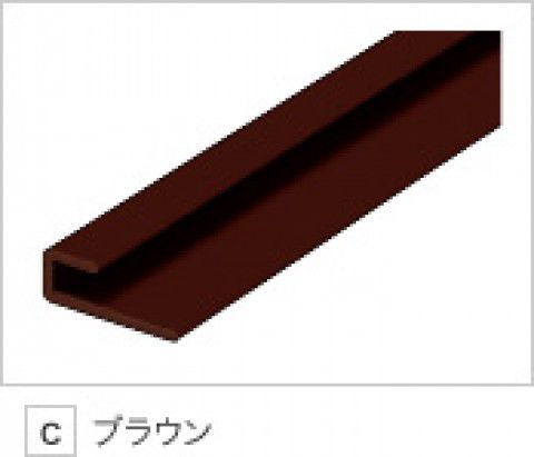 日本デコラックス 樹脂製ジョイナー ブラウン 出隅用パニート造作材 L2730mm JJDC 20本入り