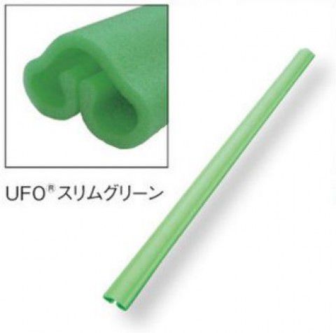 エムエフ UFO スリムグリーン 80本 有効枠80mm～120mmx1700mmL 【法人様限定商品】