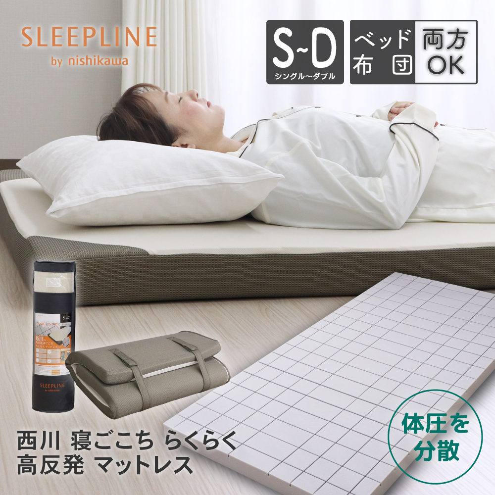 【新品】西川　高反発マットレス　シングル　Duex Wave Premium 325580055674910.jpg