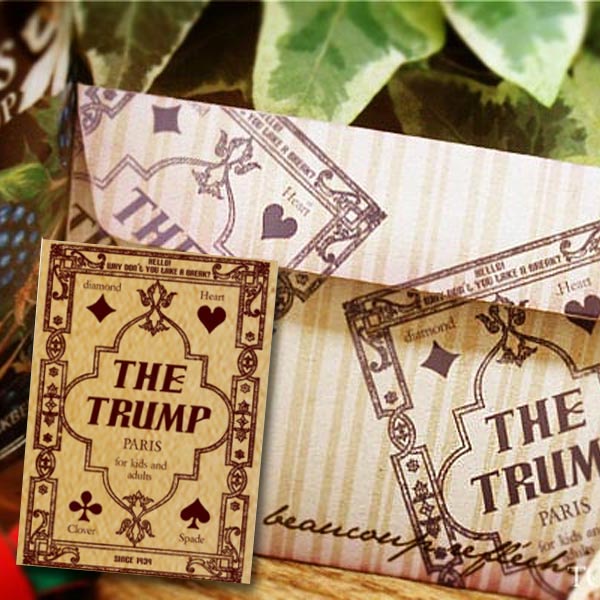 楽天市場 トランプコラージュ スタンプ はんこ メール便ok 東京アンティーク