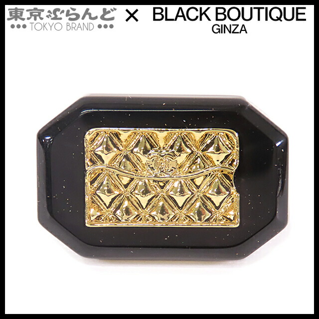 【5%引き換え証♪5.30～6.11 1:59】【中古】【返品可】シャネル ピン胸飾り マトラッセ B23A ゴールドx黒いこと 可塑性物質 金属元素 GP レディース[貨物輸送無料]【尖んがり10倍●5.30～6.11 1:59】 101798500