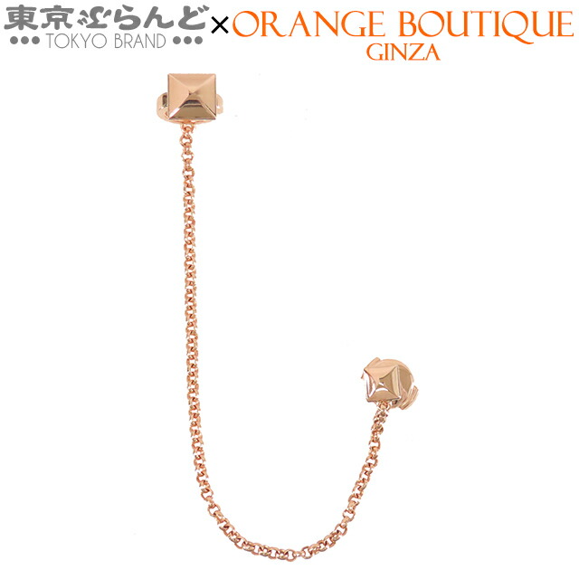 【5%クーポン♪4.4～4.11】【中古】【返品可】エルメス HERMES クルードゥH ピアス カフ ユニセックス K18PG 片耳 右耳用 ピンクゴールド 仕上済 [送料無料]【ポイント5倍●4.4～4.11】 101825301