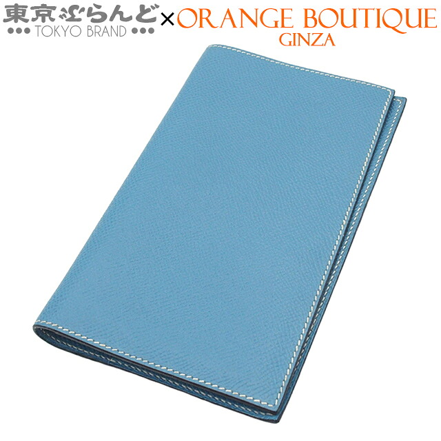 【5%クーポン♪4.4～4.11】【中古】【返品可】エルメス HERMES アジェンダ ヴィジョン □C刻印 ブルージーン シルバー金具 クシュベル 手帳カバー レディース[送料無料]【ポイント15倍●4.4～4.11】 101819603 13,090円