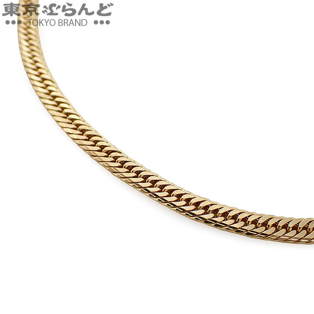 【中古】【返品可】喜平 キヘイ 14面 トリプル 40cm 20.3g 幅4.2ｍｍ 造幣局検定刻印 チェーン ネックレス K18YG イエローゴールド [送料無料] 241100082303｜東京ぶらんど