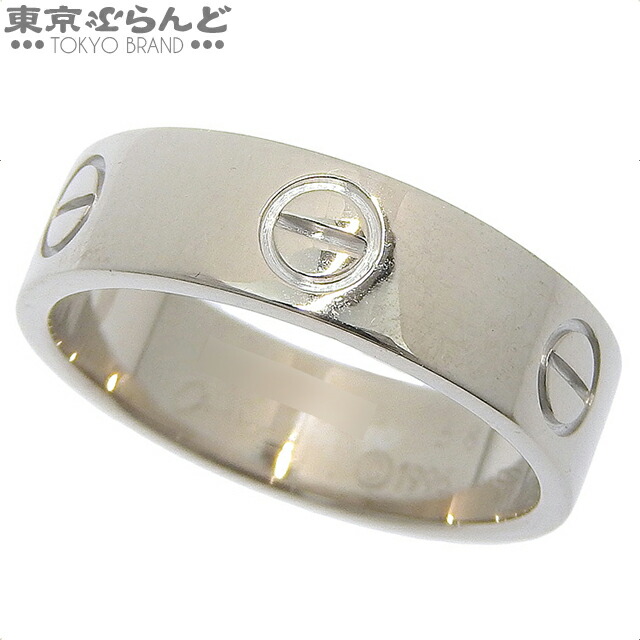 カルティエ ラブリング 750 ホワイトゴールド size49 Cartier カルティエ リング シークレットラブリング K18ホワイト