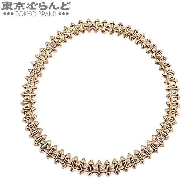 【5%クーポン♪4.14～4.27】【中古】【返品可】カルティエ クラッシュ ドゥ カルティエ ブレスレット MM ユニセックス K18PG フレキシブル ミディアムモデル ピンクゴールド N6718721 N6718700 メーカー仕上済 [送料無料]【ポイント5倍●4.14～4.27】 101824005