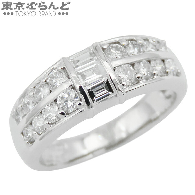 【ソーティング付】【5%クーポン♪4.4～4.11】【中古】【返品可】リング レディース Pt900 ダイヤモンド 1.00ct 11.5号相当 プラチナ 仕上済 [送料無料]【ポイント10倍●4.4～4.11】 802157205