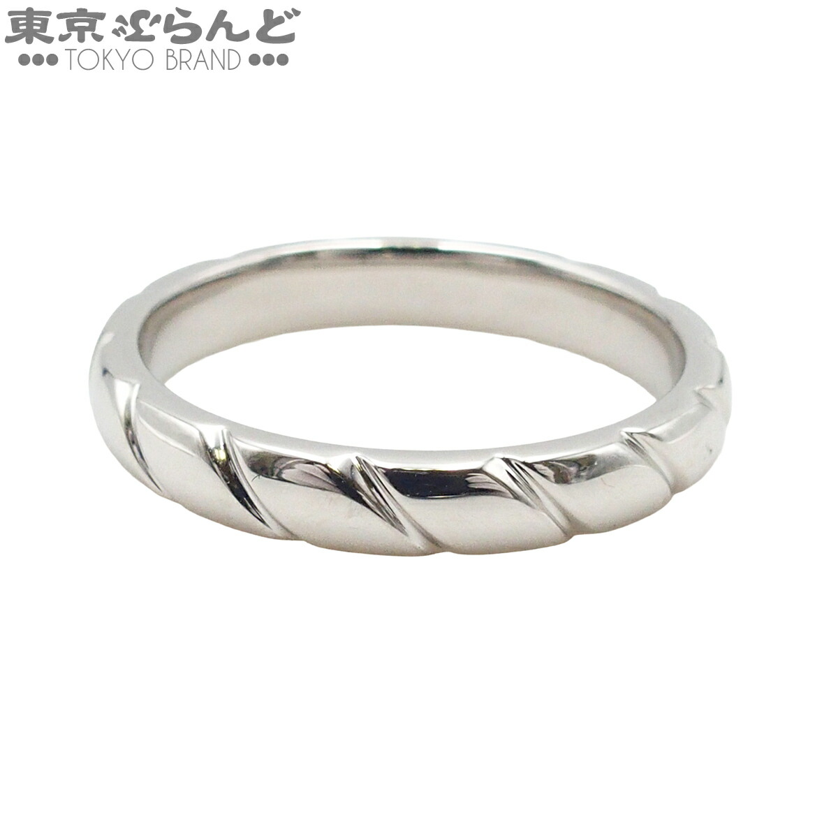 【中古】【返品可】ショーメ Chaumet トルサード メンズ Pt950 16.5号好いかげんに 57 輪っか・指環 プラチナ 仕上済 [貨物輸送無料]【尖んがり5倍●5.30～6.11 1:59】 101846210