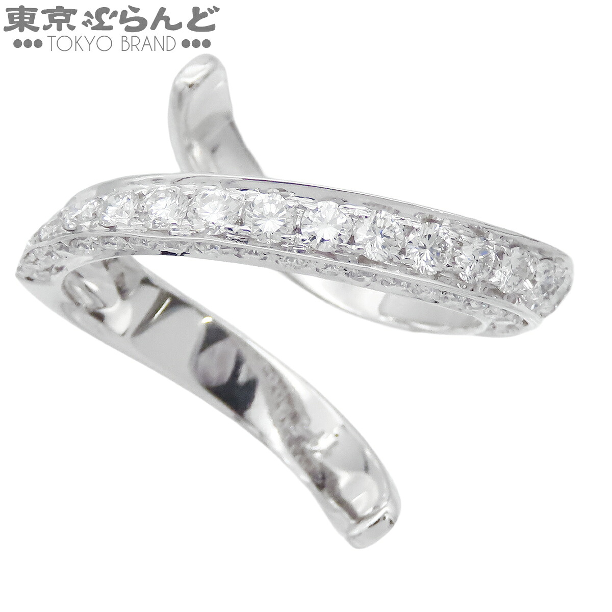 【5%クーポン♪4.14～4.27】【中古】【返品可】ノーブランド no brand リング レディース K18WG ダイヤモンド 1.15ct 12.5号相当 指輪 ホワイトゴールド【鑑別書付】 仕上済 [送料無料]【ポイント5倍●4.14～4.27】 101851712