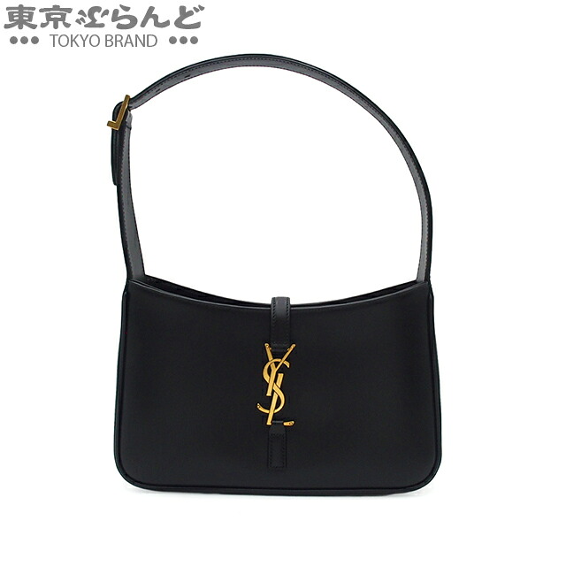 【中古】【返品可】【超オススメアイテム！Ω】サンローラン SAINT LAURENT ル・サンカセット レディース ショルダーバッグ ホーボーバッグ レザー ブラック 657228 [送料無料]【ポイント5倍●4.14～4.27】pdw 101813914