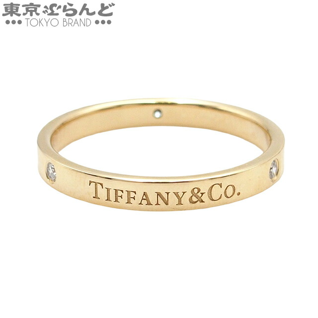 【中古】【返品可】ティファニー TIFFANY\u0026Co. 木目細かダンス楽隊 メンズ K18YG 金剛石 黄色ゴールド 仕上済 [貨物輸送無料]【尖んがり10倍●5.30～6.11 1:59】25XM 101832114