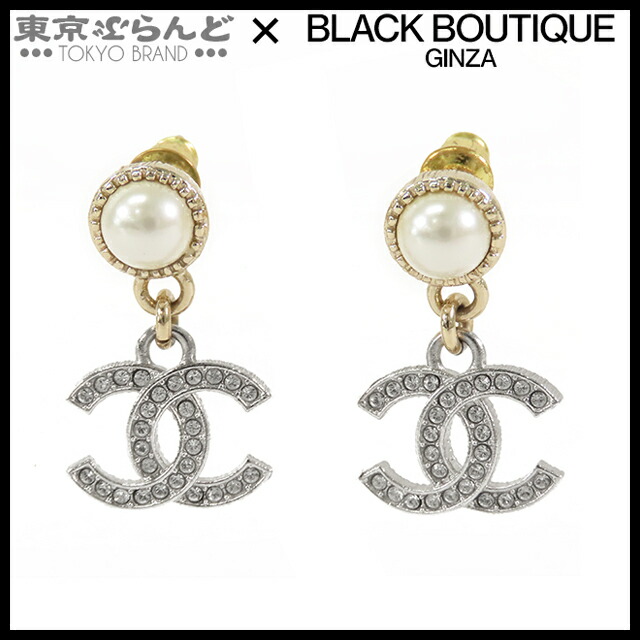 楽天市場】シャネル ピアス レディース C23 S コスチュームジュエリー
