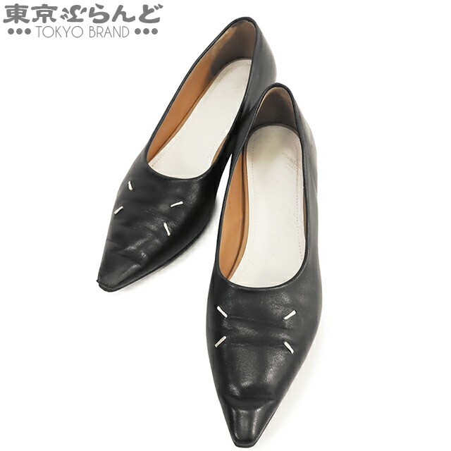 楽天市場】MAISON MARGIELA POINTED TOE LEATHER SHOES 4ステッチ
