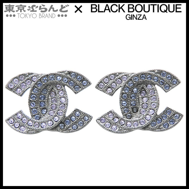 【5%クーポン♪4.14～4.27】【中古】【返品可】シャネル CHANEL ピアス レディース メタル ラインストーン ココマーク コスチュームジュエリー A16C シルバー [送料無料]【ポイント7倍●4.14～4.27】 241100081720