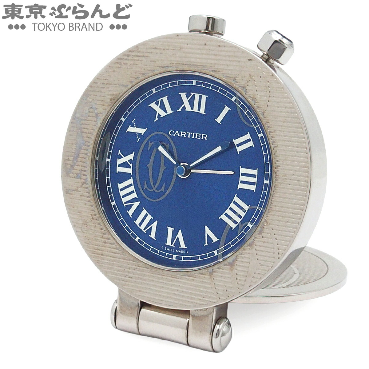 楽天市場】CARTIERカルティエ 2750 サントス トラベルクロック