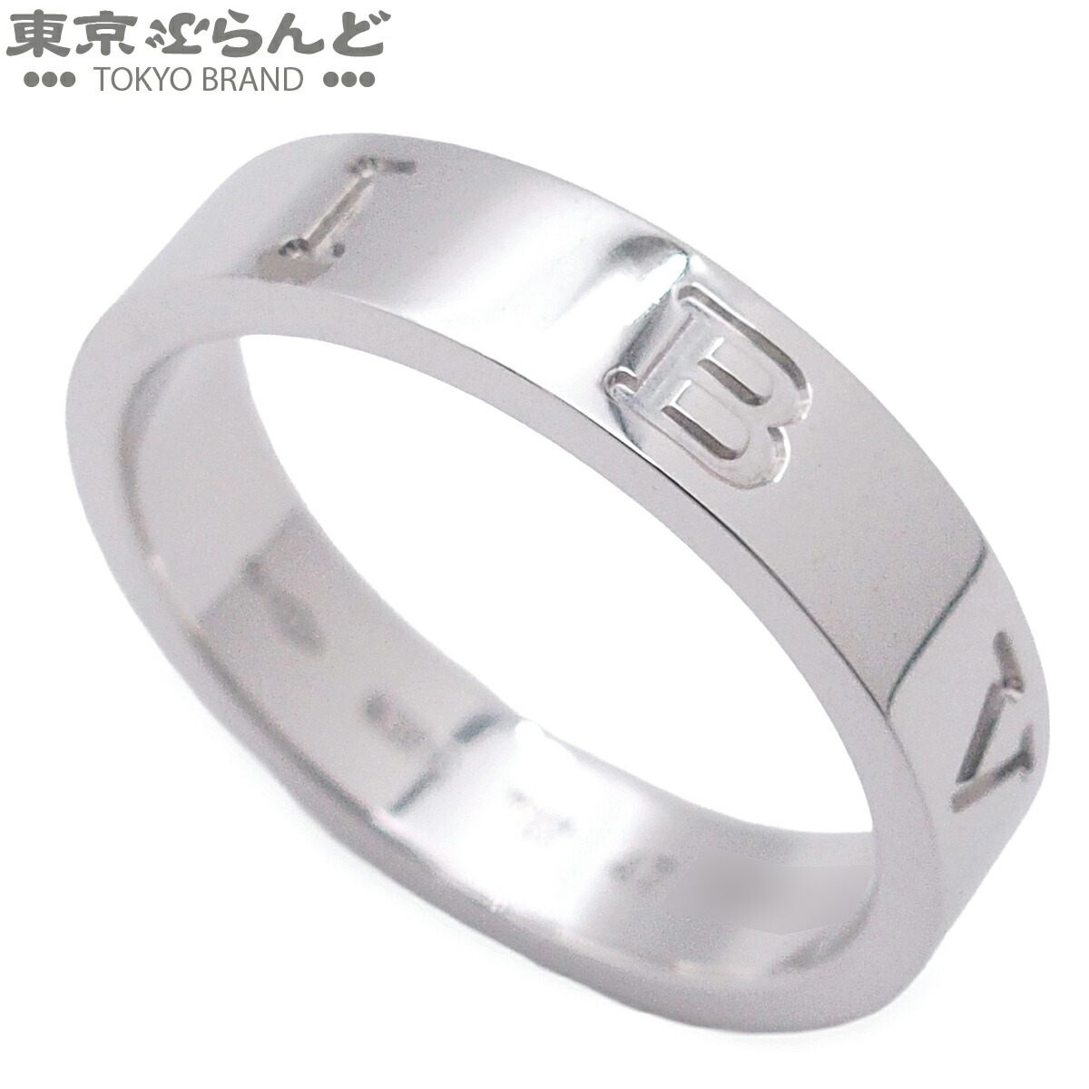 【中古】【返品可】ブルガリ BVLGARI B-zero1 バンドリング レディース K18WG ビー・ゼロワン エッセンシャル 7号相当 #47 指輪 ホワイトゴールド 仕上済 [送料無料]【ポイント15倍●7.16～7.27】 101865922｜東京ぶらんど