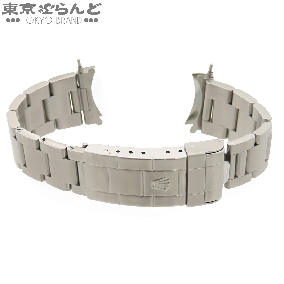 【中古】【返品可】ロレックス ROLEX 牡蛎腕輪 メンズ ウオッチ三尺帯 SS サブマリーナー用 溝あり しろがね色 93150 [貨物輸送無料]【尖んがり2倍●5.30～6.11 1:59】 101831824