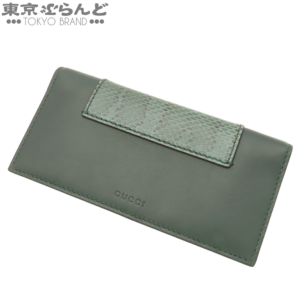 【5%クーポン券♪5.30～6.11 1:59】【中古】【返品可】グッチ GUCCI ロングウォレット メンズ 長紙入れ ロングウォレット なめし革 紙入れ 緑であること 緑 386836 [貨物輸送無料]【尖んがり5倍●5.30～6.11 1:59】 101844624