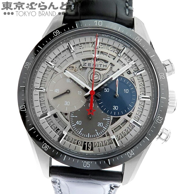 楽天市場】未使用品☆箱・保【ZENITH】ゼニス クロノマスター A384