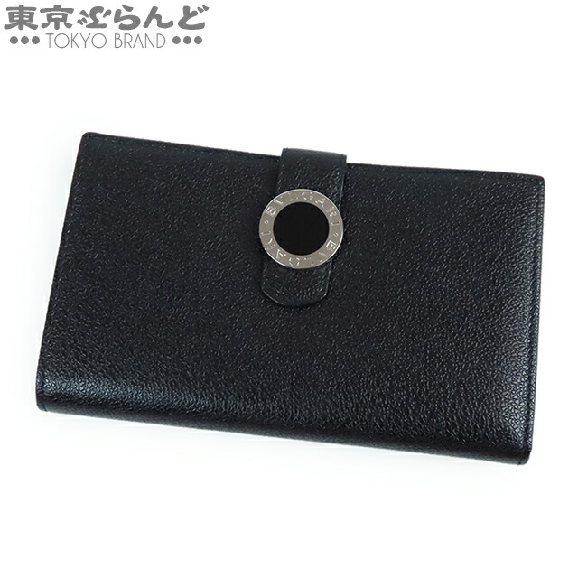 【中古】【返品可】ブルガリ BVLGARI ラージジップウォレット メンズ カーフ コローレライン 長財布 ブラック 22260 [送料無料] 101835625 20,625円