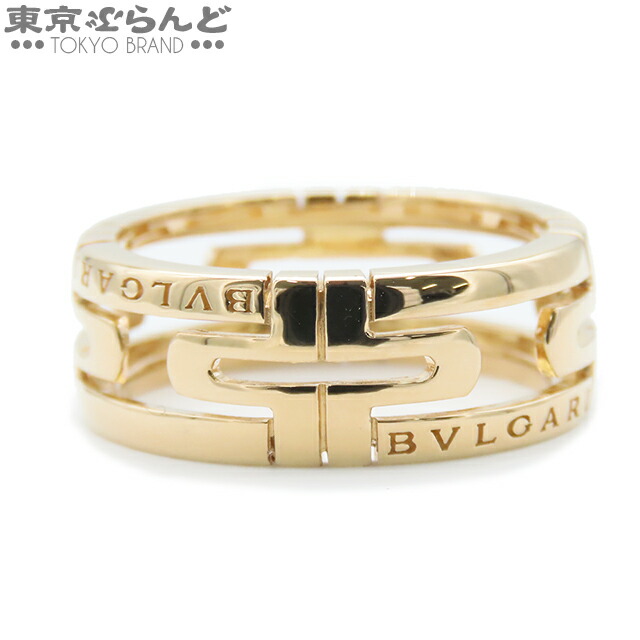 ☆美品☆ BVLGARI パレンテシ スモール リング K18WG ブルガリ ブルガリ BVLGARI パレンテシ ホワイトゴールド K18WG リング