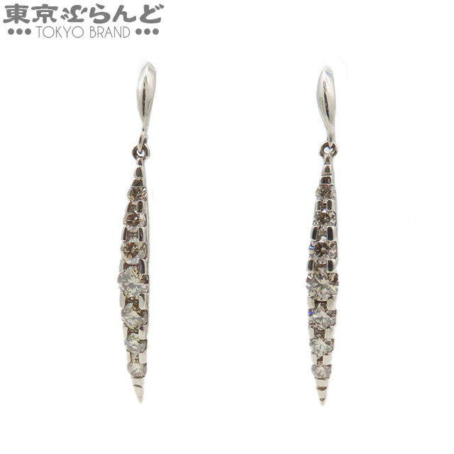 カシケイK18 天然ダイヤモンドピアス 約0.40ct 片耳 （0.2カラット） 楽天市場】☆11/26 カシケイ ブラウンダイヤモンド ネイキッド
