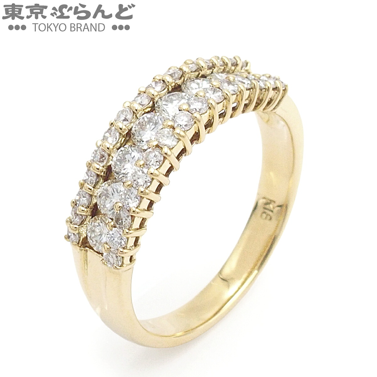 【5%クーポン♪4.14～4.27】【中古】【返品可】ダイヤモンド リング レディース K18YG ラウンドブリリアントカット 0.83ct 11.5号相当 イエローゴールド【ソーティング付】仕上済 [送料無料]【ポイント5倍●4.14～4.27】 101840527