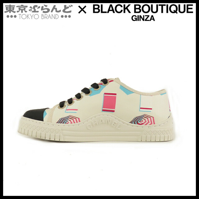 楽天市場】【未使用品】シャネル【CHANEL】ファブリック レザー