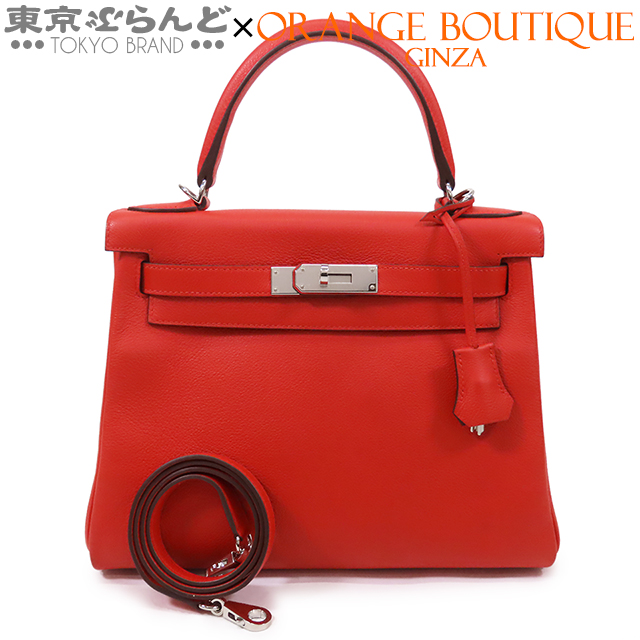 楽天市場】【返品可】エルメス HERMES ケリー 28 □N刻印 紫 アイリス