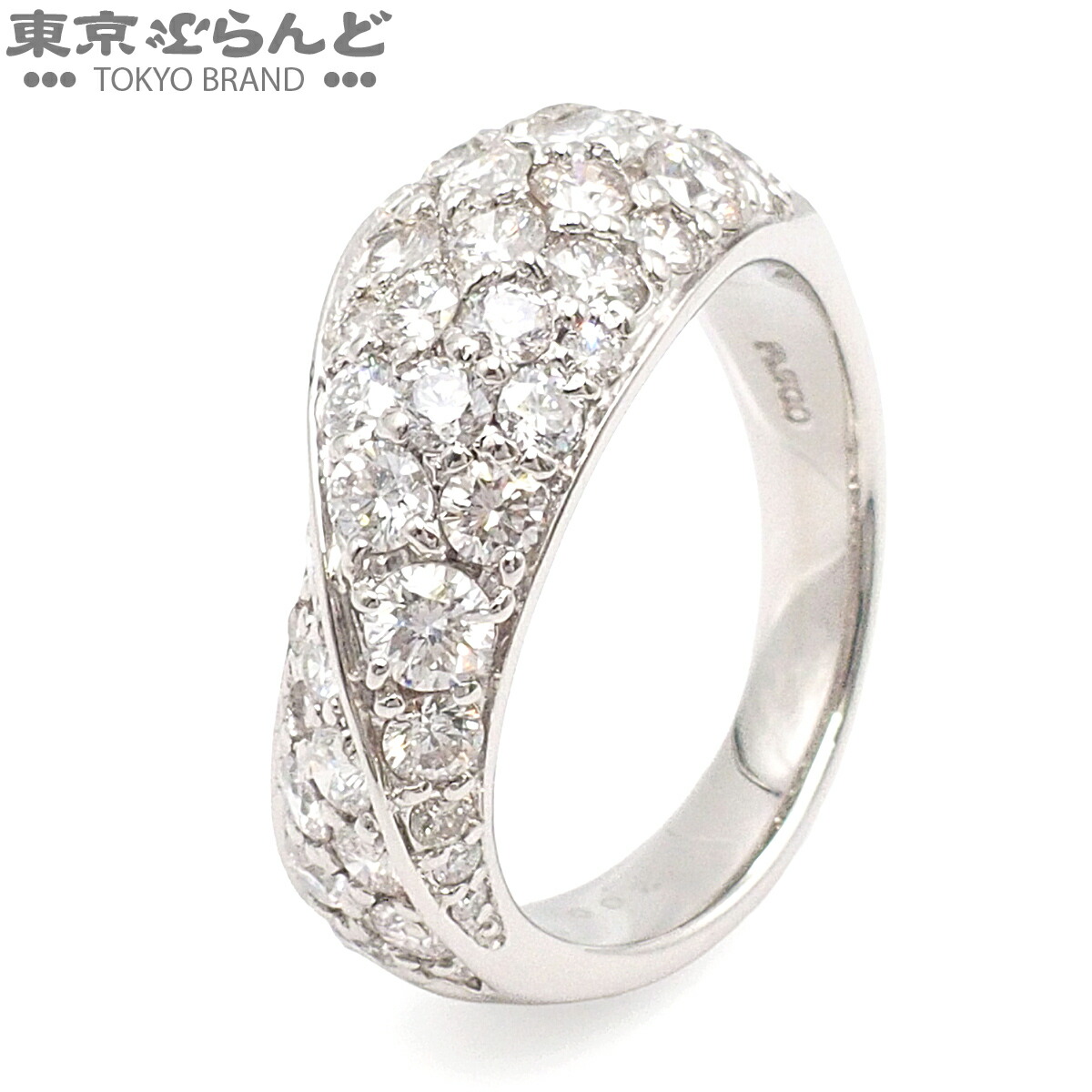 【5%クーポン♪4.14～4.27】【中古】【返品可】ダイヤモンド リング レディース Pt900 ダイヤ ラウンドブリリアントカット 2.00ct 12号相当 プラチナ【ソーティング付】仕上済 [送料無料]【ポイント5倍●4.14～4.27】 101840530
