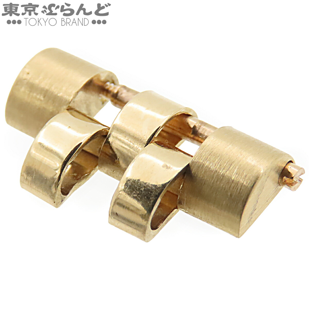 【中古】【返品可】ロレックス ROLEX 完全無欠一こま 黄色ゴールド K18YG ジュビリーブレスレット 駒 金無垢 16238等 ウオッチ小物 メンズ[貨物輸送無料] 101862033