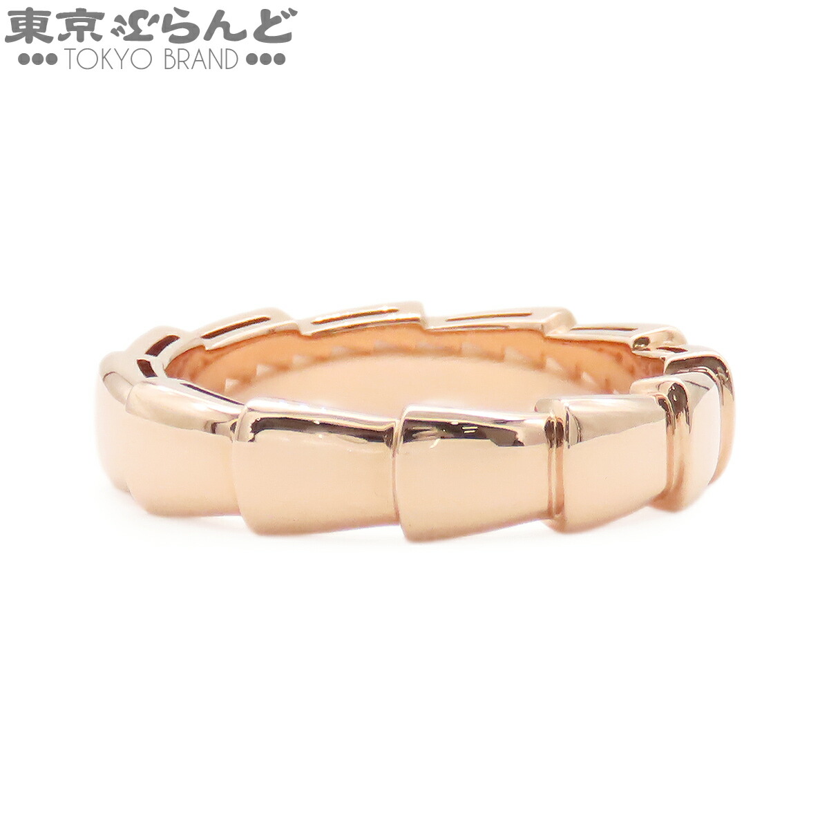 楽天市場】【返品可】ブルガリ BVLGARI スピガ リング ピンクゴールド