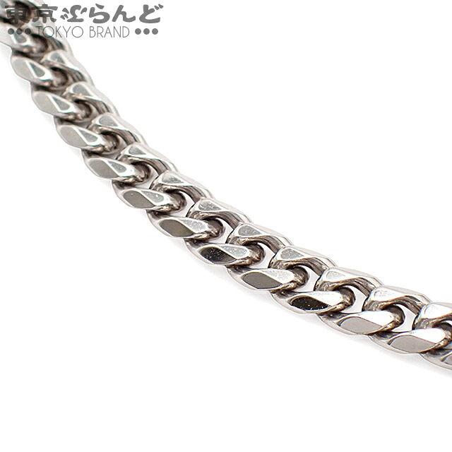 【中古】【返品可】喜平ネックレス Pt850 6面 シングル 51cm 幅5.7ｍｍ 80.2g プラチナ [送料無料] 014001536