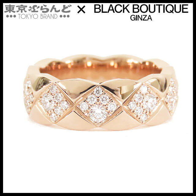 【5%クーポン♪4.14～4.27】【中古】【返品可】シャネル CHANEL ココクラッシュ ミディアム リング レディース K18BG ダイヤモンド 11号相当 ベージュゴールド J12871 [送料無料]【ポイント5倍●4.14～4.27】 101801238