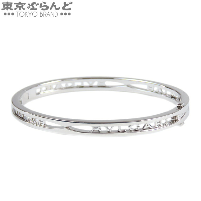 【5%クーポン♪4.14～4.27】【中古】【返品可】ブルガリ BVLGARI B-zero1 ビーゼロワン スパイラル ブレスレット レディース K18WG ホワイトゴールド 仕上済 [送料無料]【ポイント10倍●4.14～4.27】 101823738
