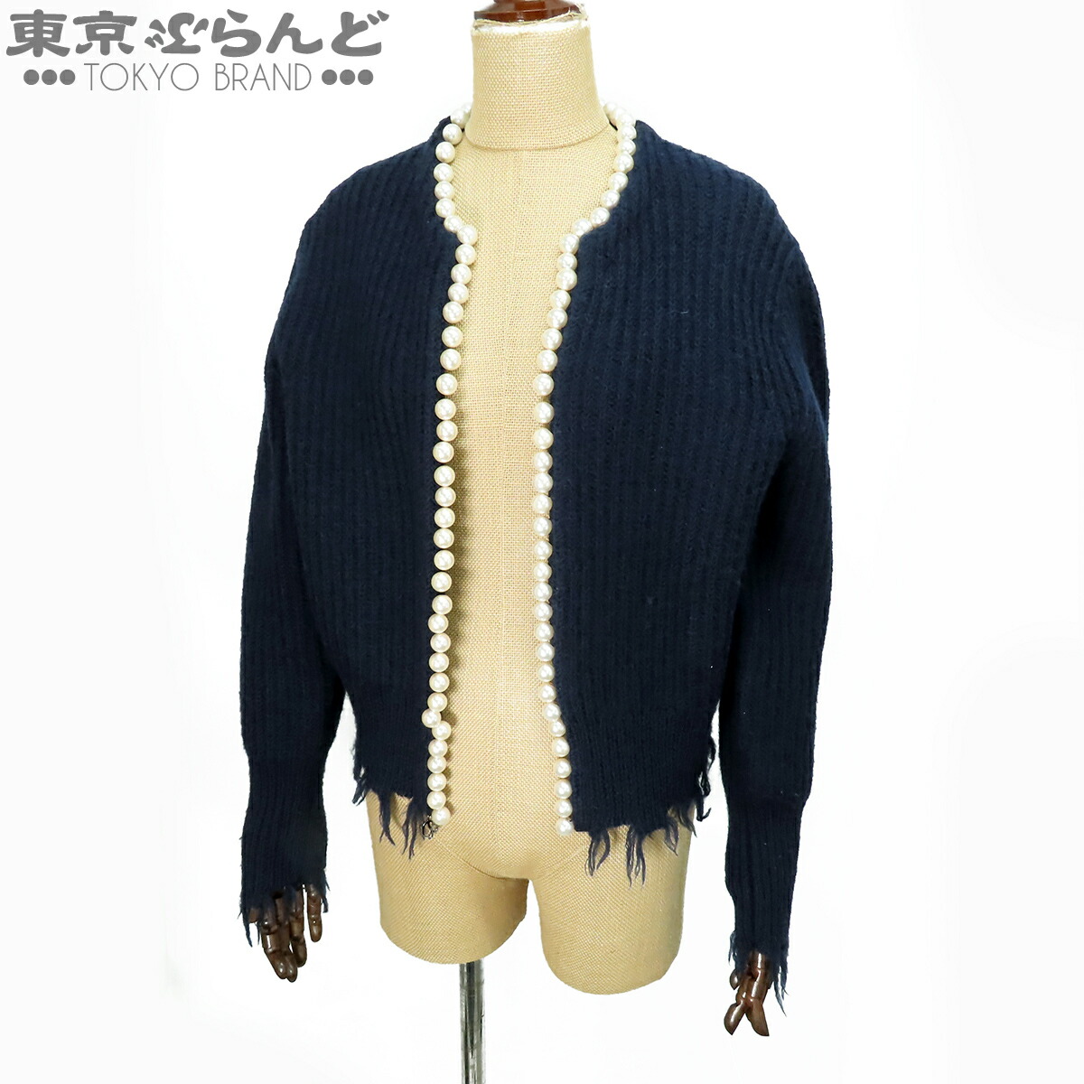 【中古】【返品可】【超オススメアイテム！Δ】マディソン青み MADISONBLUE パール不都合 ジレー レディース 羊毛 プライム庭園押さえる 00 米国海軍 紺 MB224-8031IS [貨物輸送無料]pdw 101854239