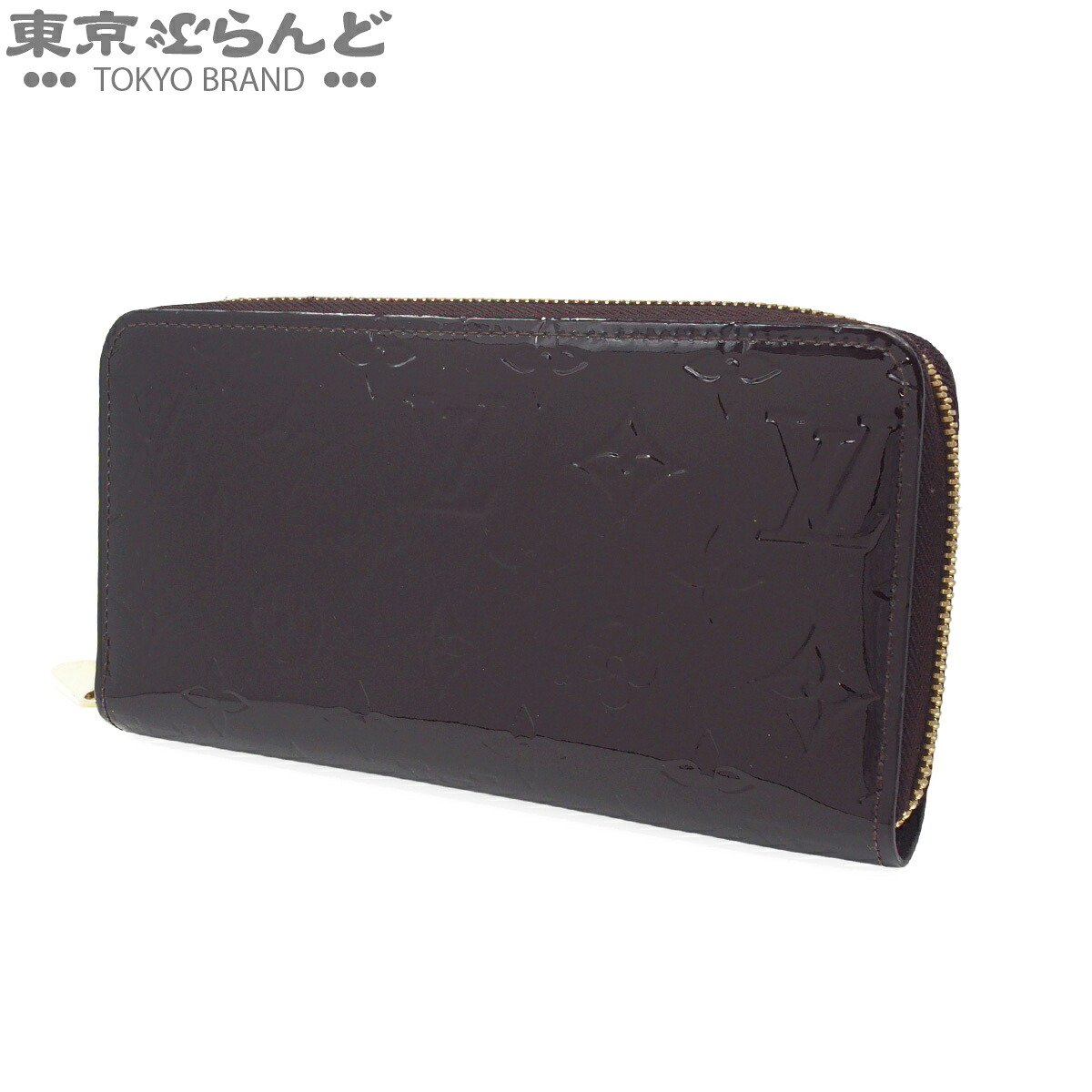 【5%クーポン券♪6.13～6.25】【中古】【返品可】ルイヴィトン LOUIS VUITTON ジッピーウォレット レディース モノグラムヴェルニ ロングウォレット 長紙入れ アマラント M93522 [貨物輸送無料]【尖んがり5倍●6.13～6.25】 101867439