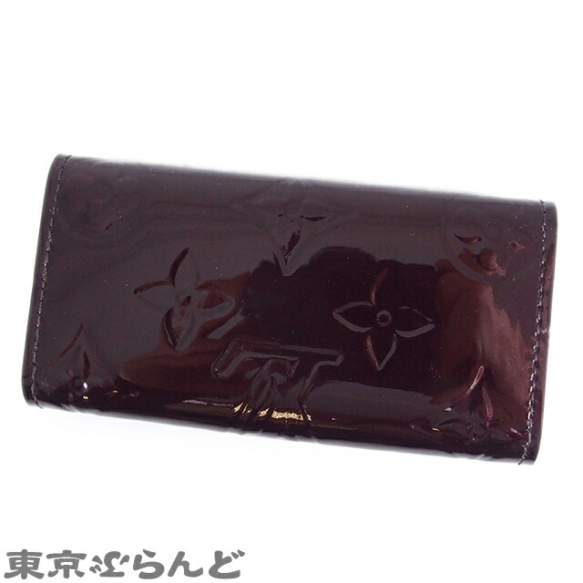 ルイヴィトン LOUIS VUITTON 4連キーケース M93517 モノグラムヴェルニ