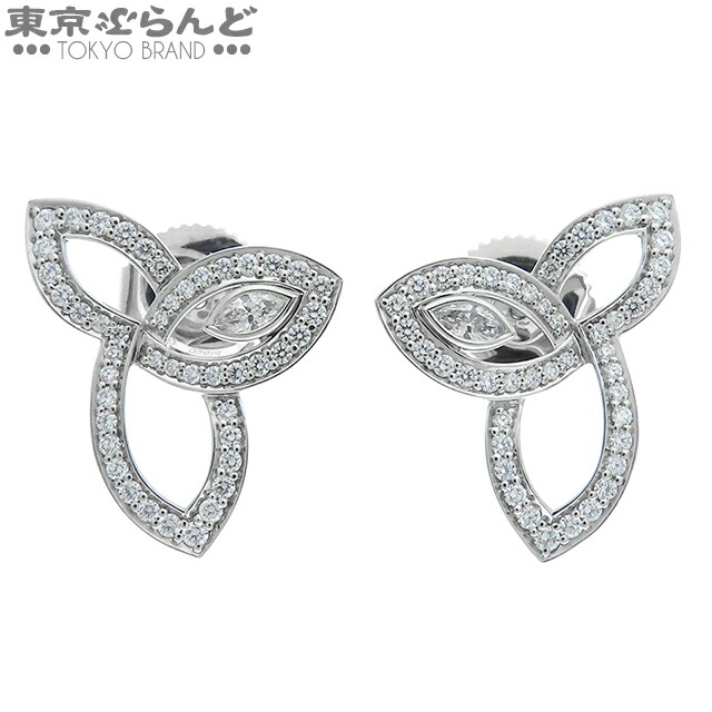 ハリーウィンストン ダイアモンド Logo White Gold イヤリング ハリーウィンストン ダイアモンド Logo White Gold イヤリング