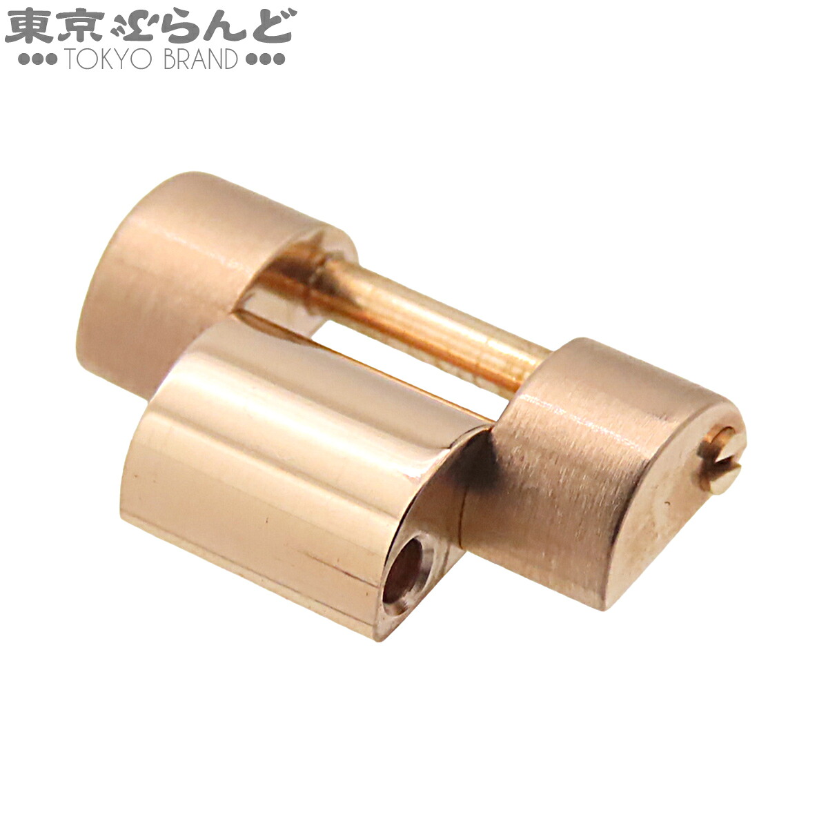 【中古】【返品可】ロレックス ROLEX 完全無欠一こま サクラ色ゴールド K18PG プレジデントブレス デイトジャスト用 179175用 12粍 ウォッチ小物 レディース[貨物輸送無料]  101830641