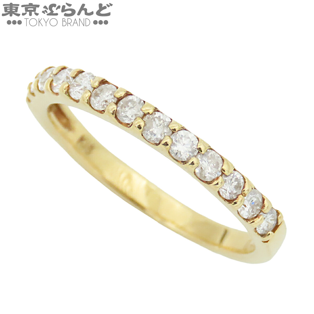 【5%クーポン♪4.4～4.11】【中古】【返品可】ノーブランド no brand リング レディース K18YG ダイヤモンド 0.43ct 11号相当 イエローゴールド【ソーティング付】 仕上済 [送料無料]【ポイント5倍●4.4～4.11】 101834944