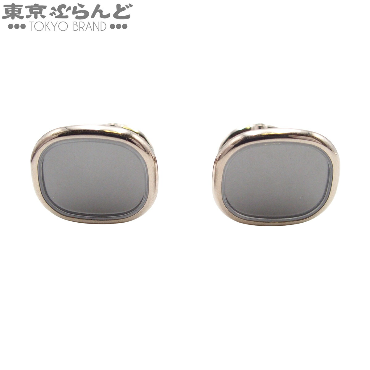 【中古】【返品可】パテックフィリップ PATEK PHILIPPE ゴールデンエリプス メンズ K18WG カフリンクス 折り返し 白いことゴールド 仕上済 [貨物輸送無料] 101857944