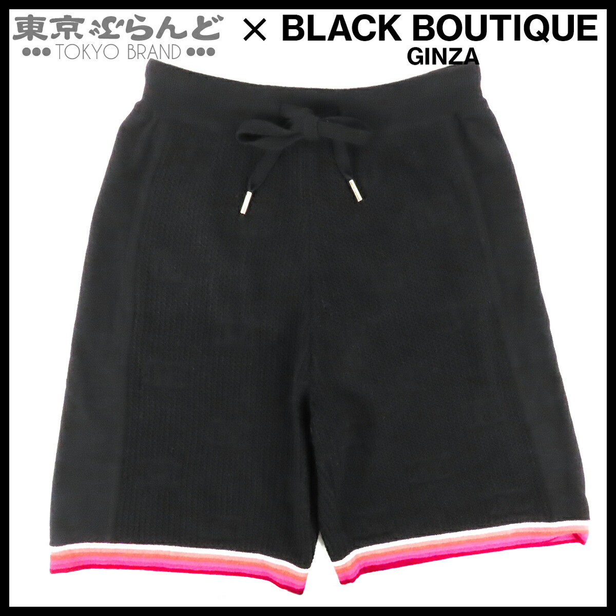 【中古】【返品可】シャネル CHANEL ハーフパンツ レディース ウール カシミヤ 24C 2024年 40 ボトムス ブラック P76544K11011 展示未使用 [送料無料]【ポイント10倍●7.16～7.27】 101857545｜東京ぶらんど