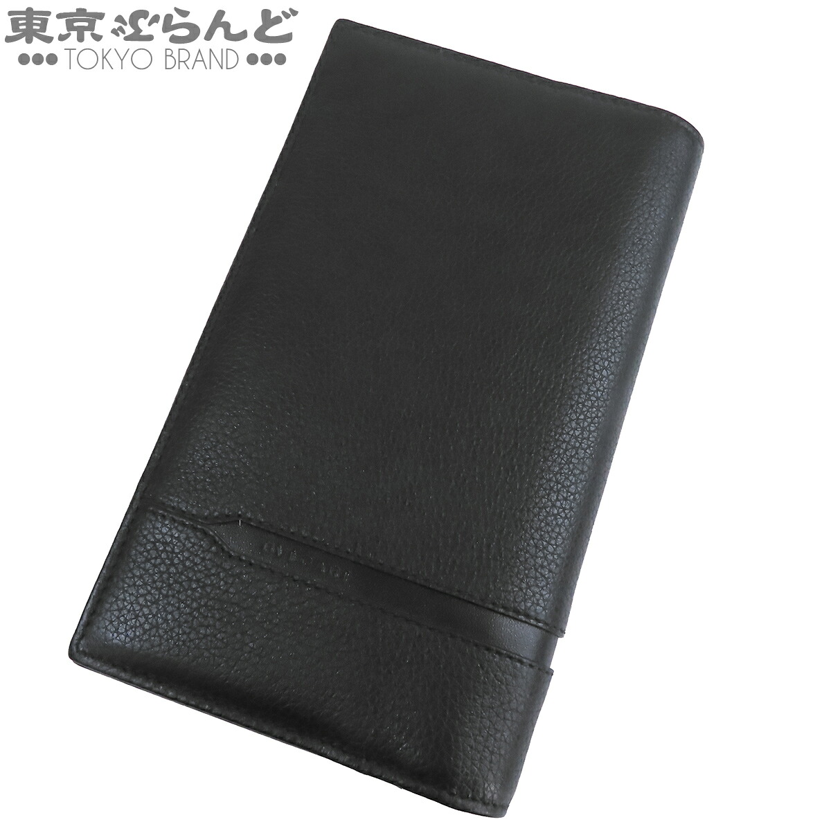 【5%クーポン券♪5.30～6.11 1:59】【中古】【返品可】ブル小峡谷 BVLGARI OCTO オクト メンズ 子ウシ 下げ翼 紙入れ 長紙入れ 黒いこと 黒 36966 [貨物輸送無料]【尖んがり5倍●5.30～6.11 1:59】 101840849