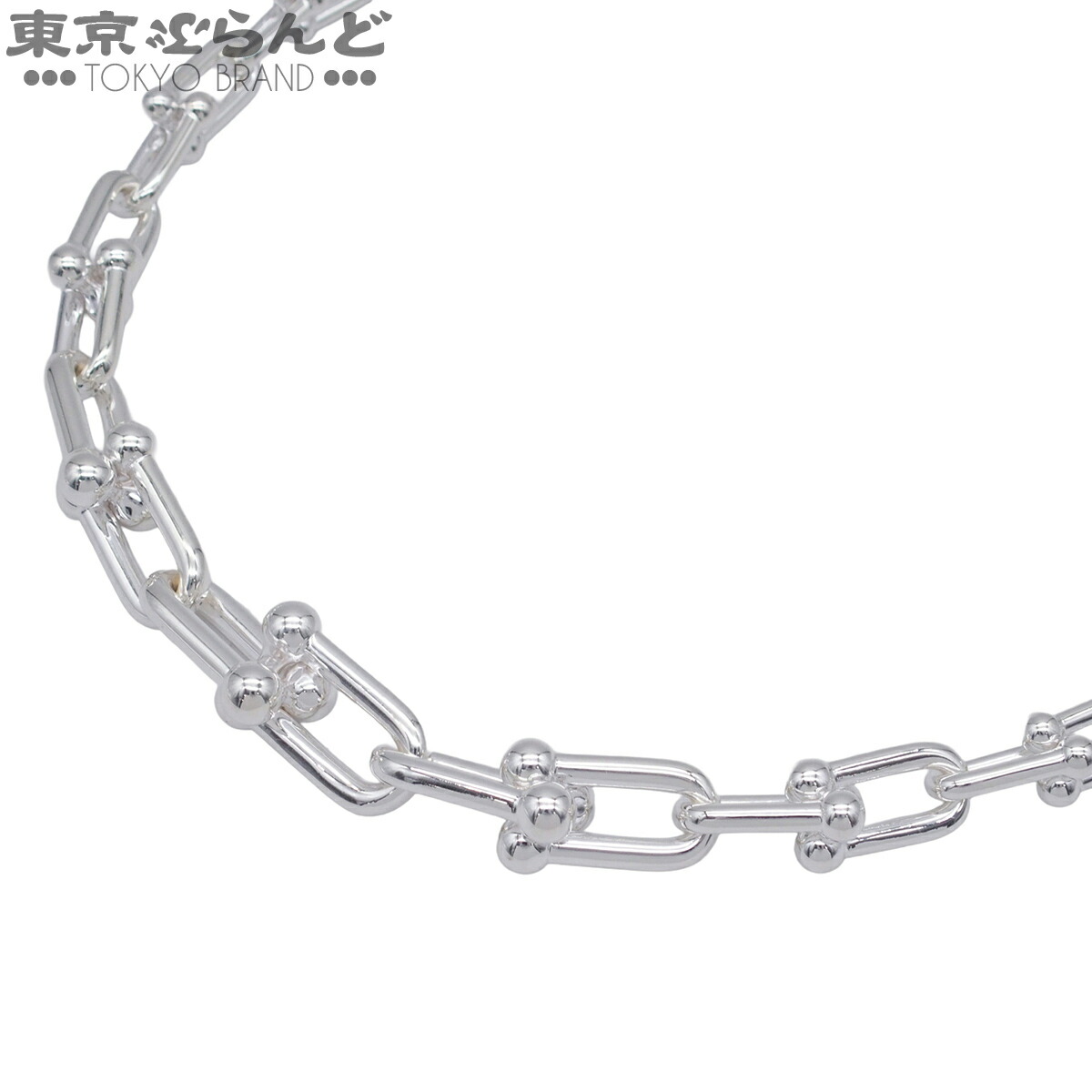 【中古】【返品可】ティファニー TIFFANY&Co. ハードウェア グラジュエイテッドリンク ネックレス ユニセックス SV925 シルバー [送料無料]【ポイント15倍●7.16～7.27】 101879050｜東京ぶらんど