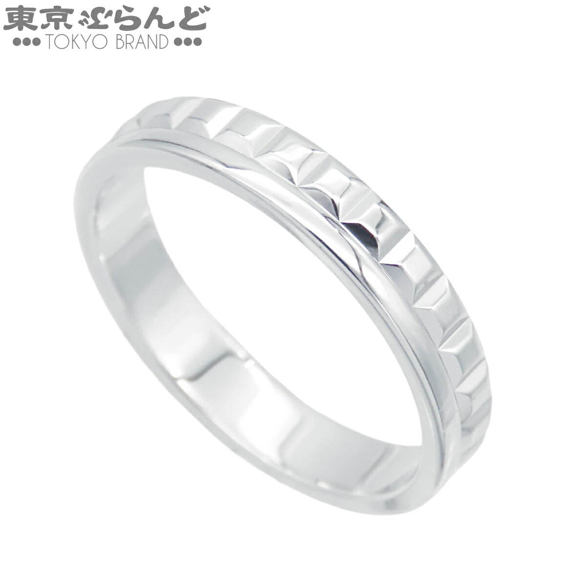【中古】【返品可】ブシュロン Boucheron キャトル ラディアント 輪っか ユニ一発やる K18WG 二分の一 16.5号好いかげんに 白いことゴールド JAL00250/JAL0025057 仕上済 [貨物輸送無料] 101864652